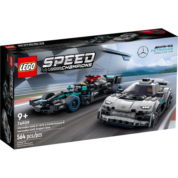 Lego 76909 Mercedes-AMG F1 W12 E Performance &amp; Mercedes-AMG Proj