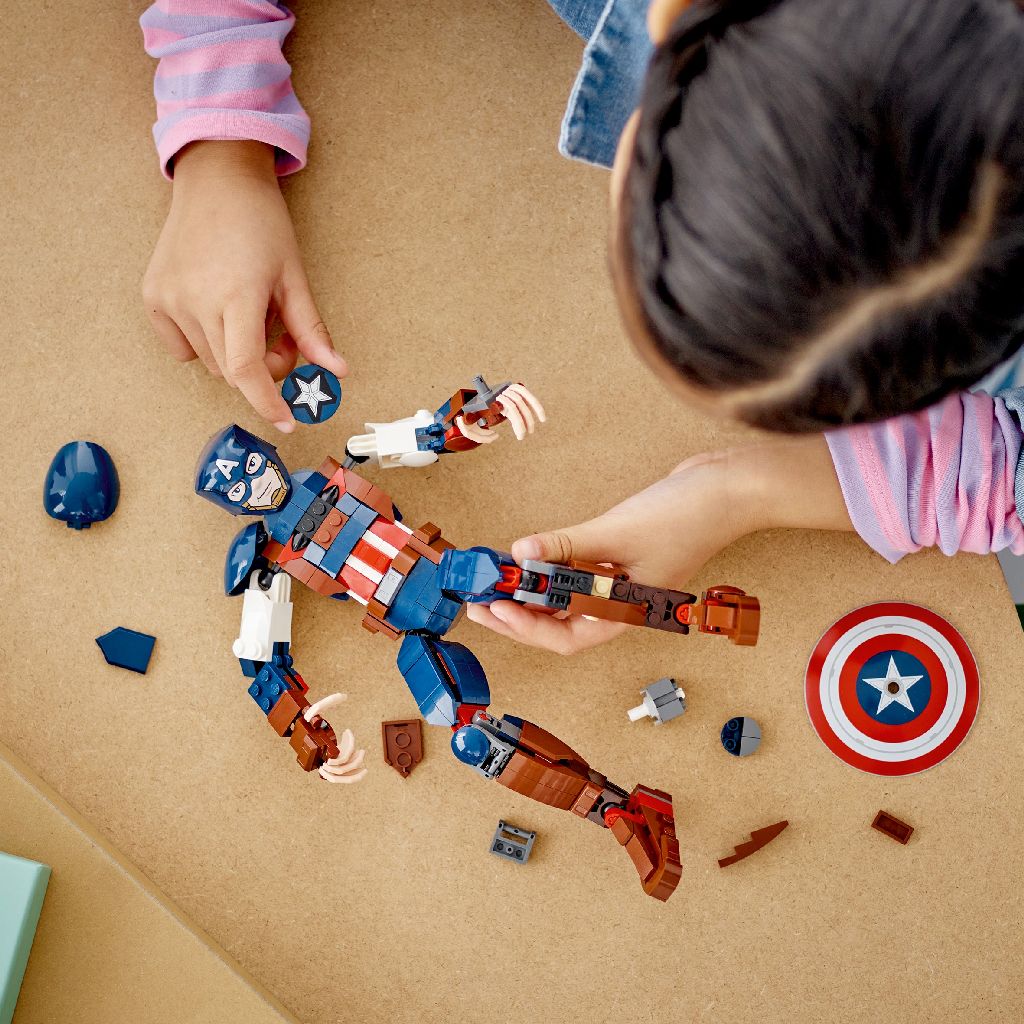 Lego Marvel Captain America Figure