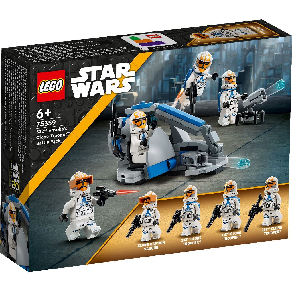 Lego Star Wars Ahsoka's Clone Trooper Battle Pack