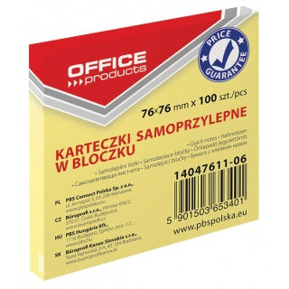 Office Sticky Notes 76x76mm