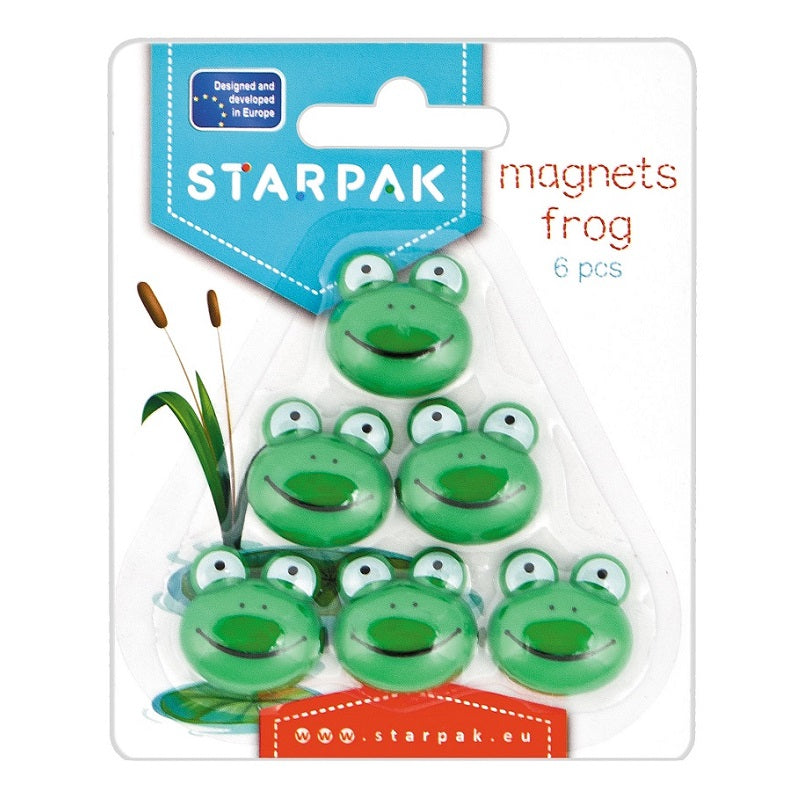 Starpak Magnets Frog 6pcs