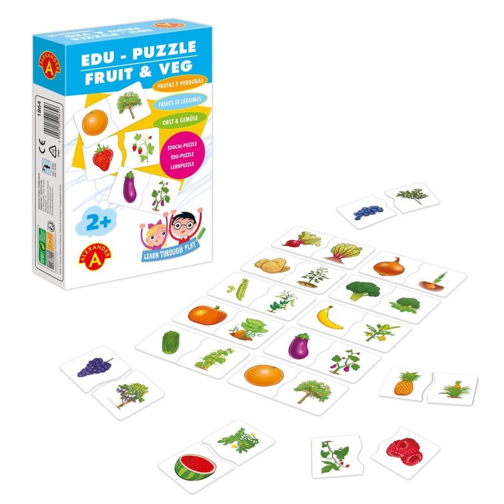 Edu Puzzle - Fruit & Veg