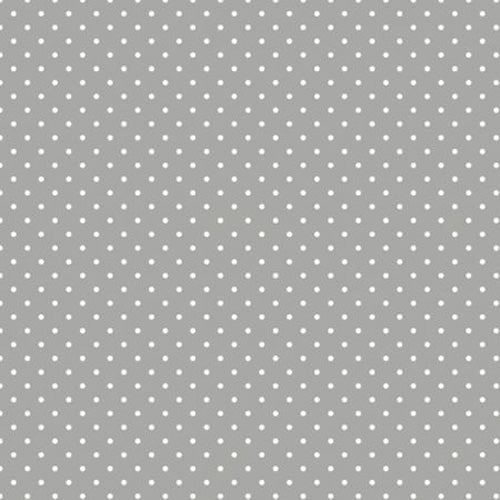 Napkins x20pcs (33 x 33 cm) - White Dots on Grey