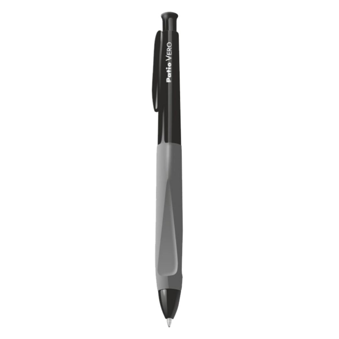 Patio Vero ballpoint pen  0.7 blue ink - Black