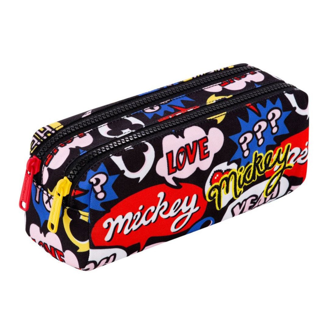 Mickey Mouse Cool Pack Pencil Case 2 zip