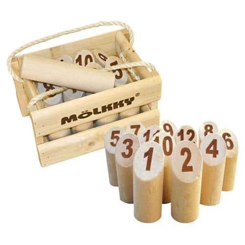 Tactic - Molkky in wooden crate