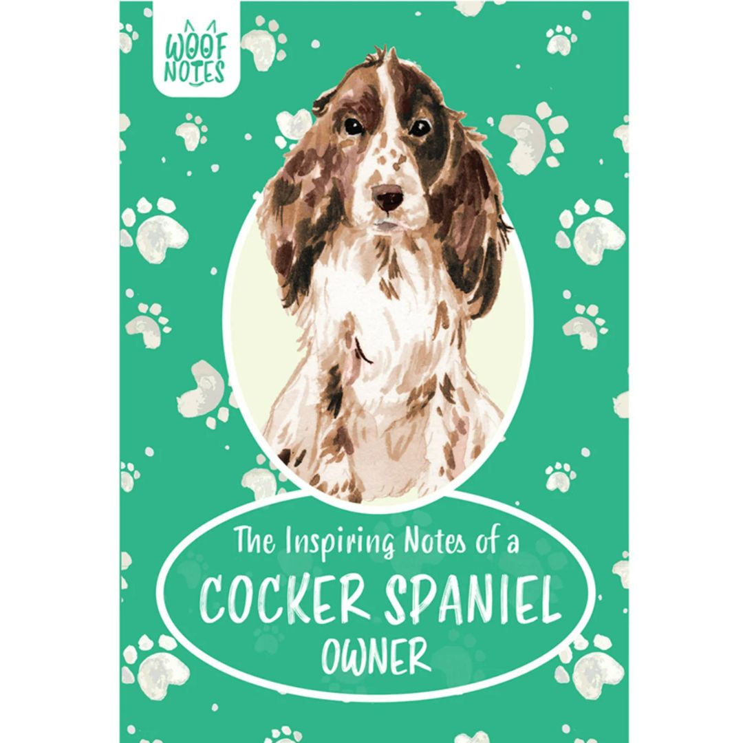 A5 Notebook- The Inspiring Notes of Cocker Spaniel Owner