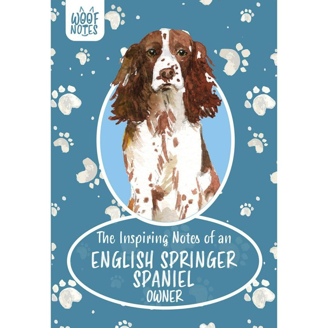 A5 Notebook- The Inspiring Notes of English Springer Spaniel Owner