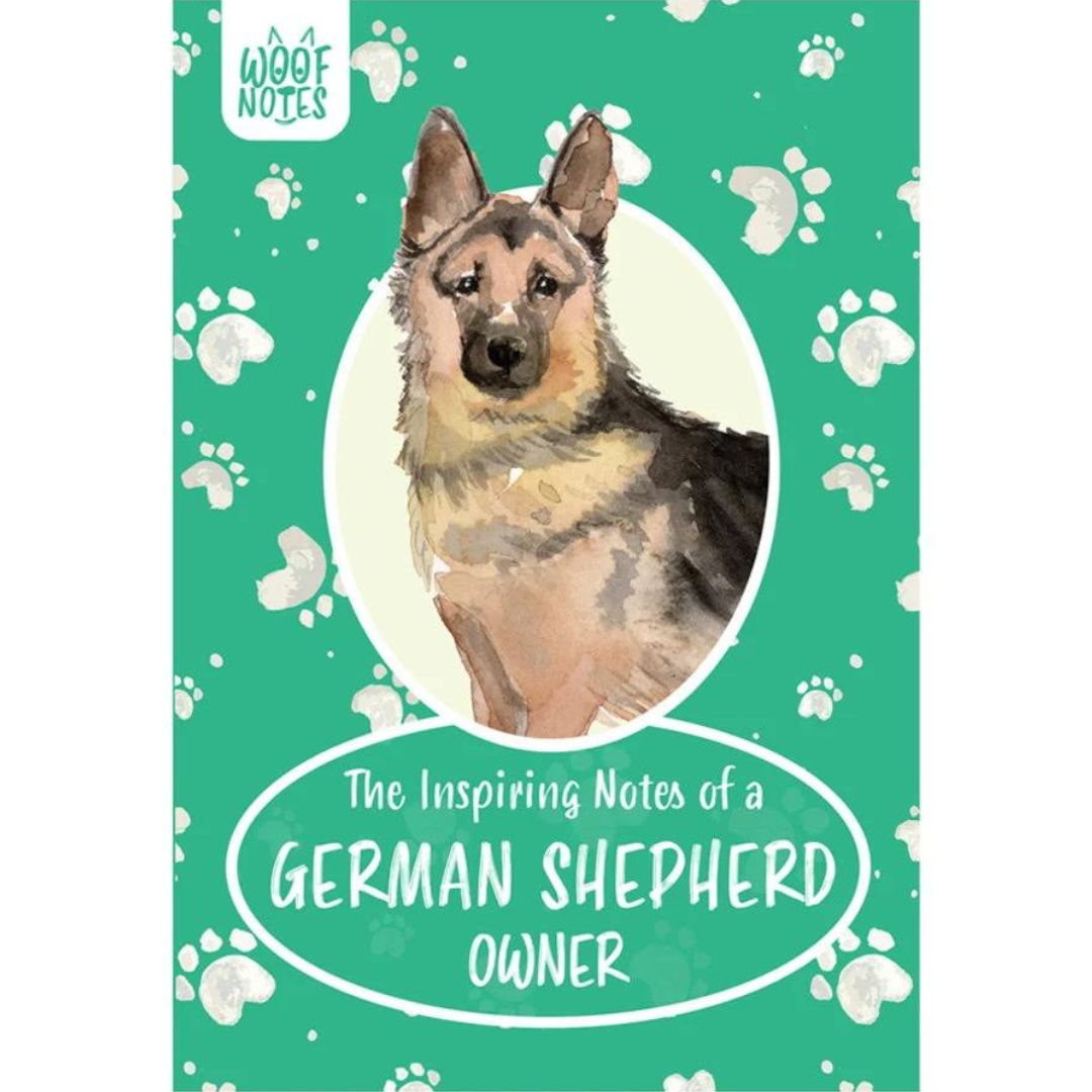 A5 Notebook- The Inspiring Notes of German Shepherd Owner