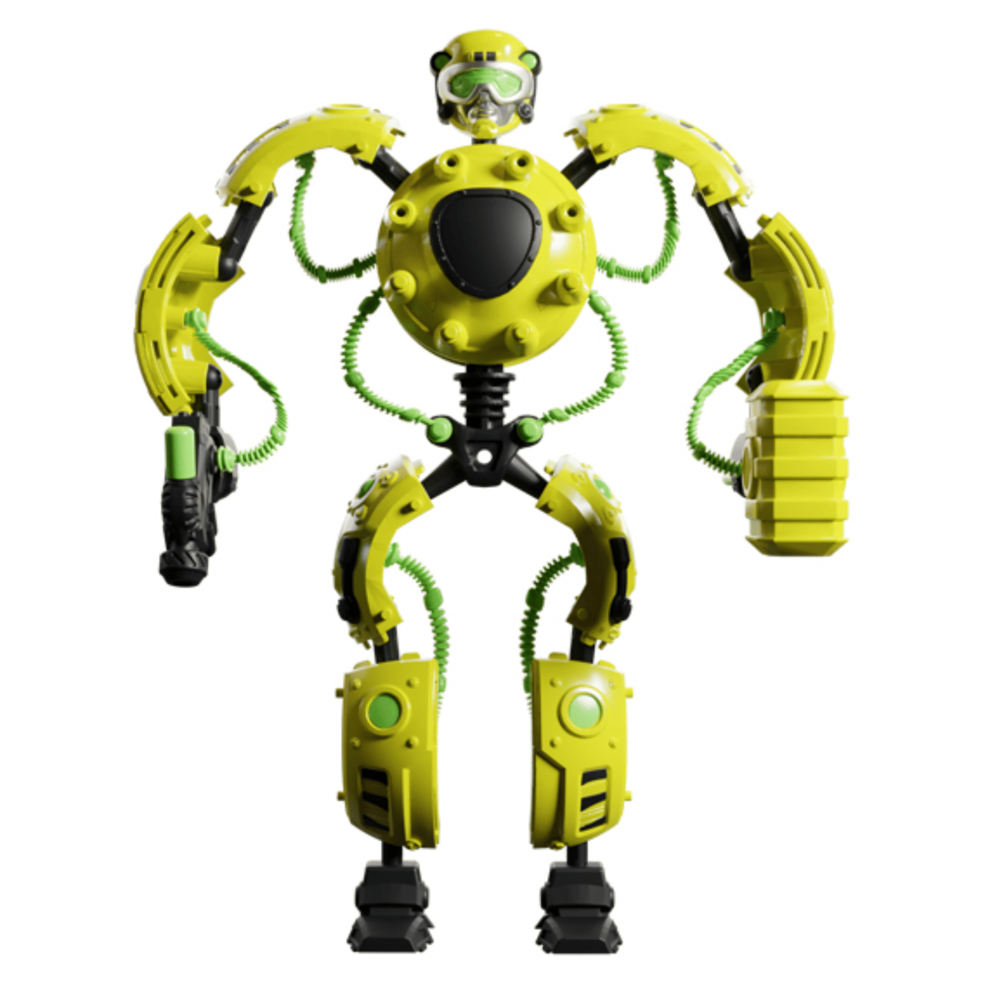 Giga Bots - Energy Core Hazbot