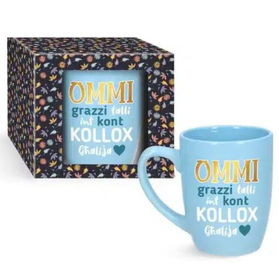 Barrel Mug Ommi Grazzi Talli Int Kont Kollox Ghalija