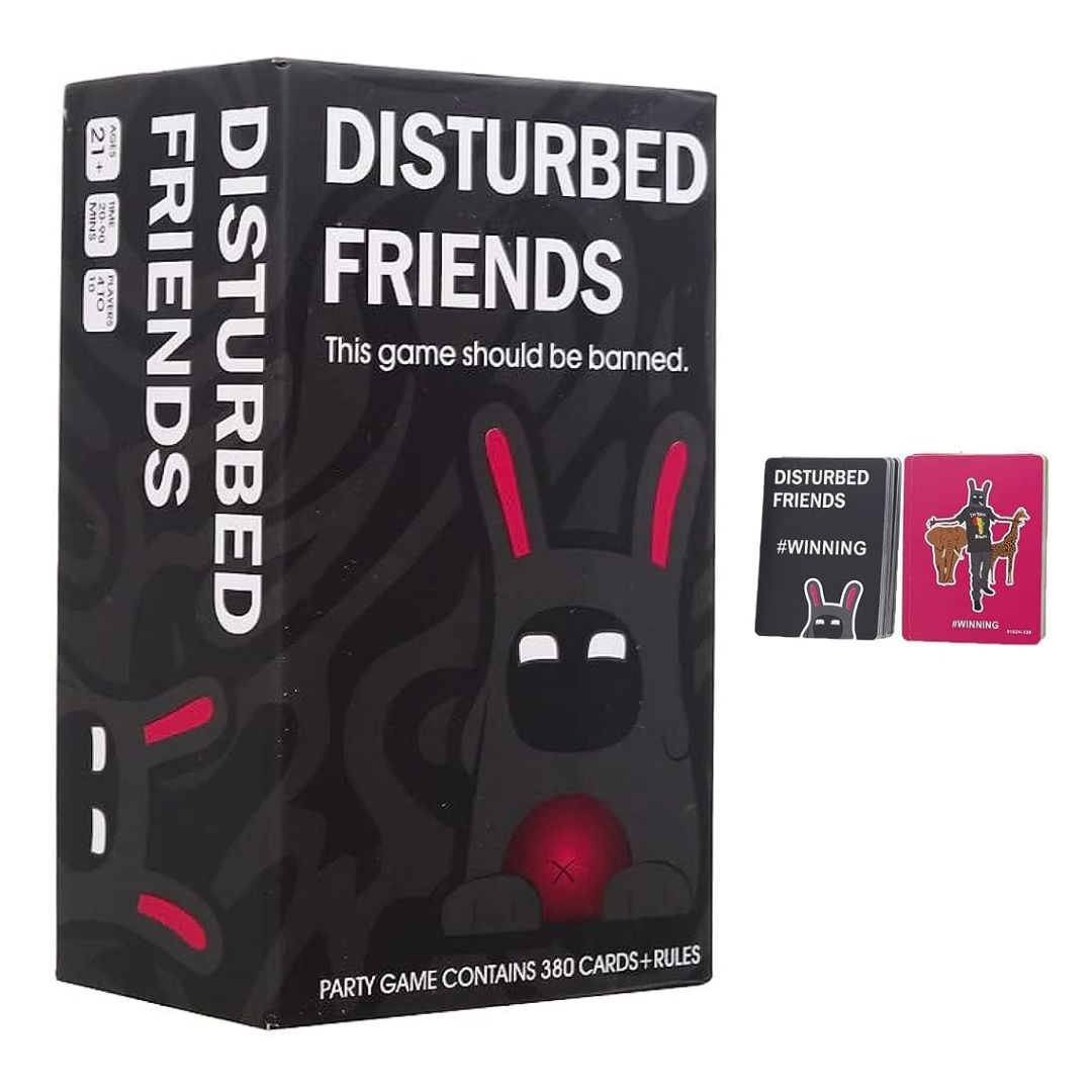 Board Game - Disturbed Friends Card Toy For Adult - Multi Color