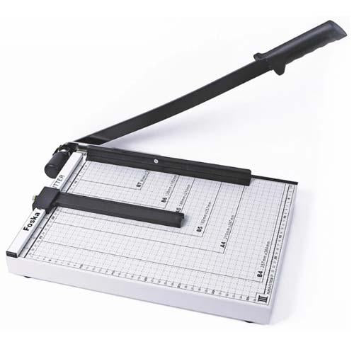 A4 Foska Paper Trimmer Metal 30 x25cm - Black