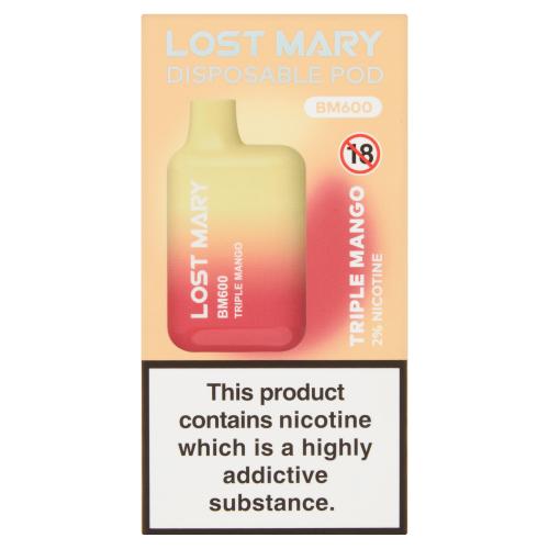 Triple Mango - Lost Mary (600 puffs) 20mg 2ml