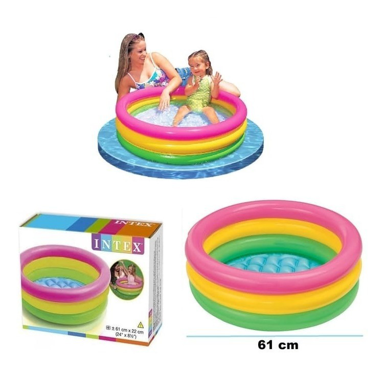 Intex Sunset Glow Baby Pool - 61 x 22 cm