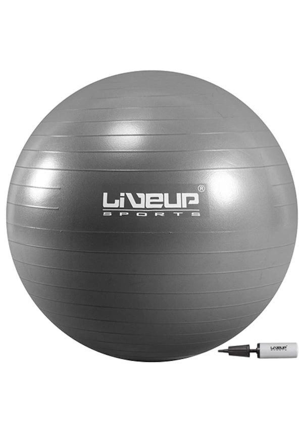 Live Up Anti-Burst Gym Ball + Pump - Various Sizes - 55cm