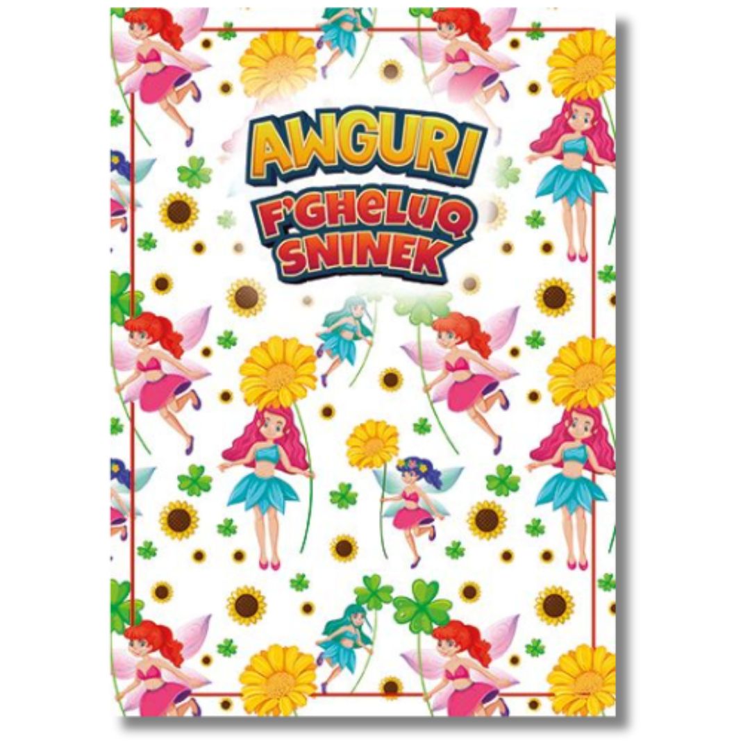 Awguri F'Gheluq Sninek' Greeting Card