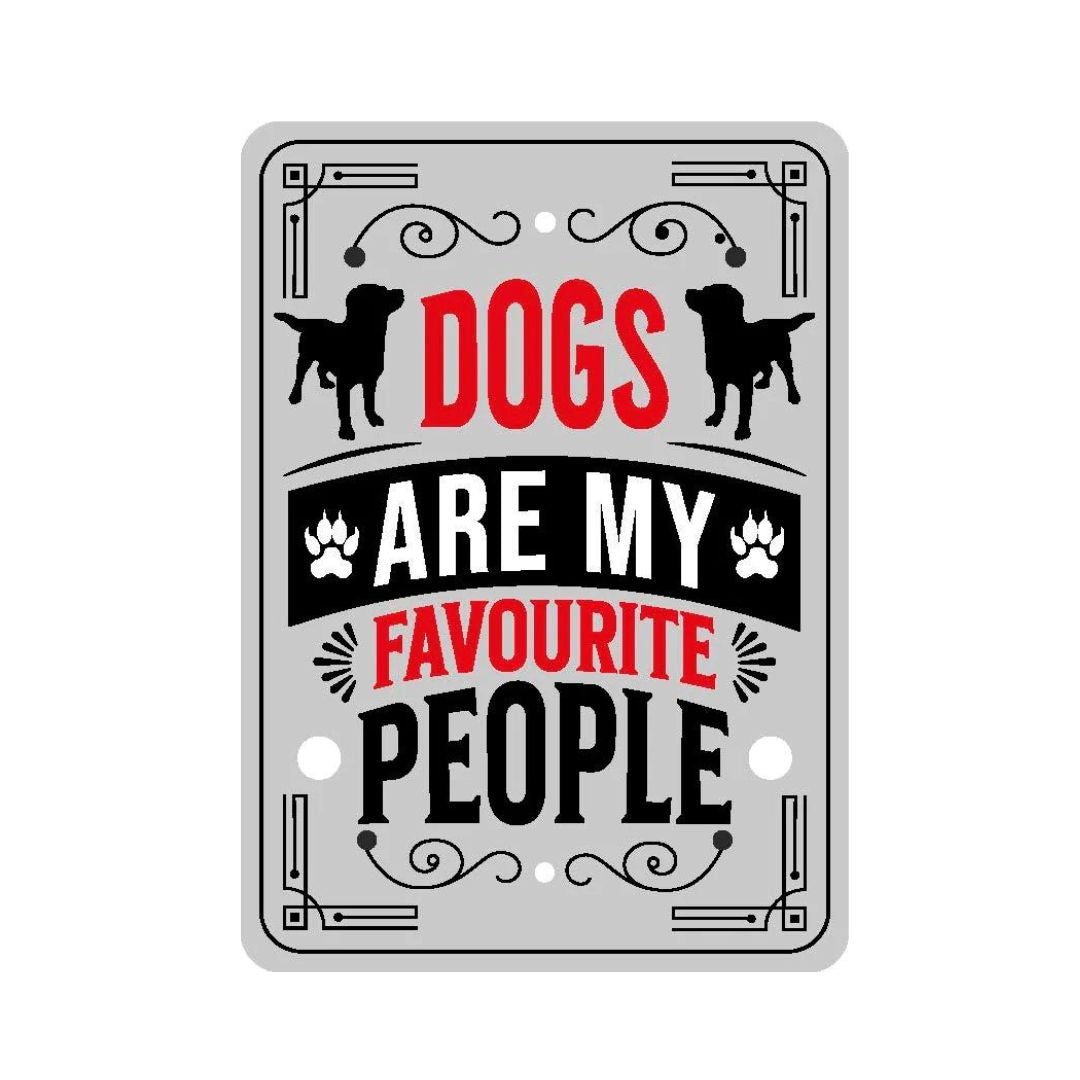 Magnet Coaster - Dogs Are My Favourite People