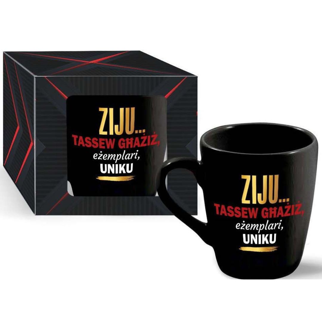 Barrel Mug Ziju…Tassew Ghaziz, Ezemplari, Uniku