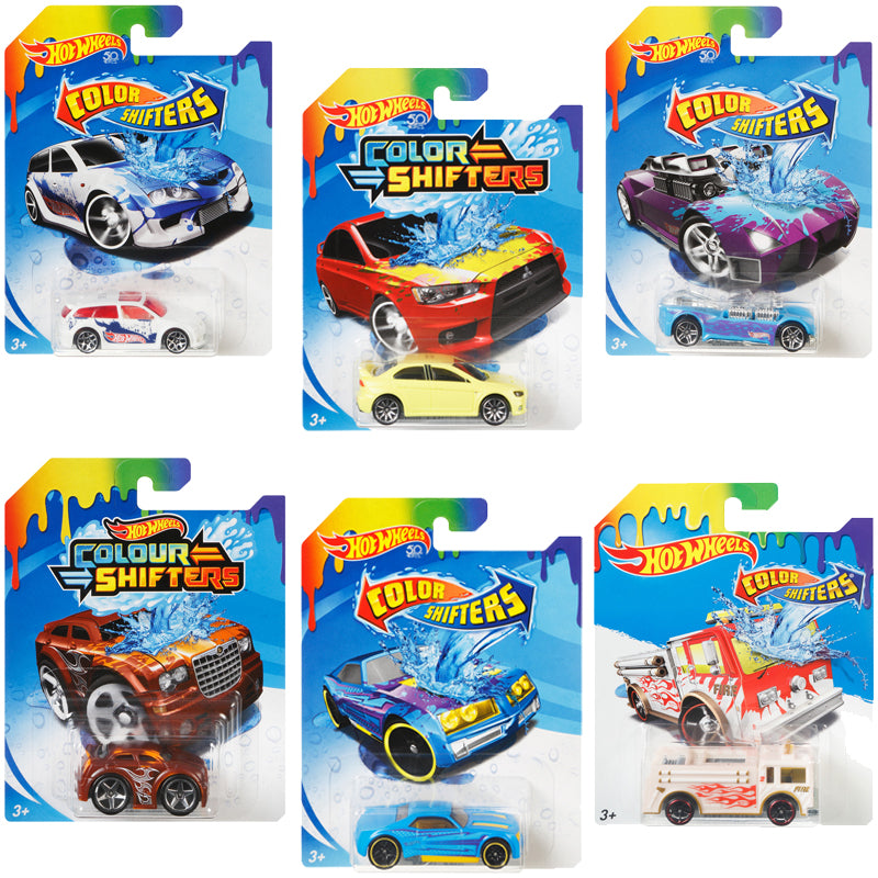 Hot Wheels Color Shifters Blister Packs x1 Car