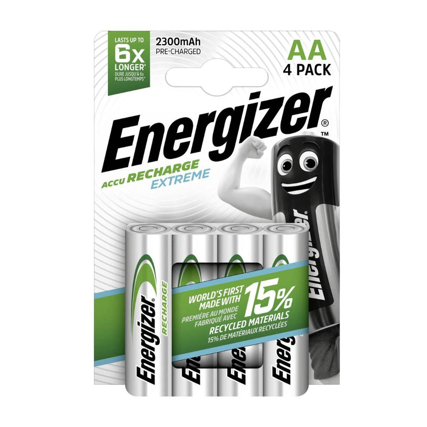 Energizer Rechargeable AA / 1.2V 2300mAh - Pack of 4