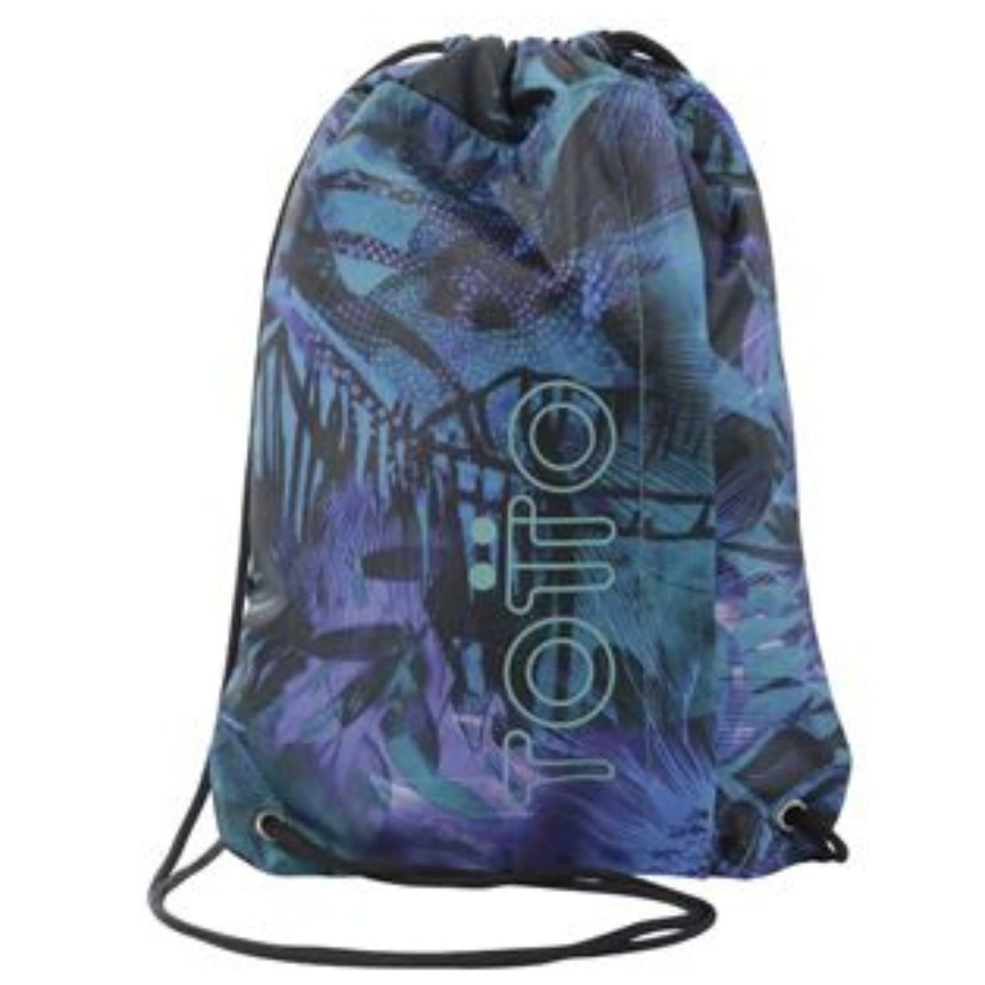 Totto Curvi Eco-Friendly String Sports Backpack -  Electric Nature