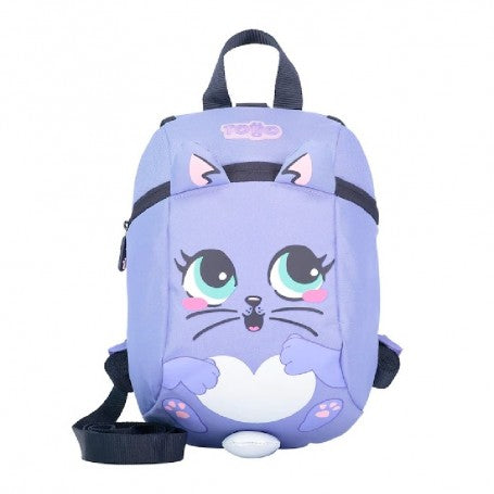 Totto Kids Backpack - Cornejo Purple Cat