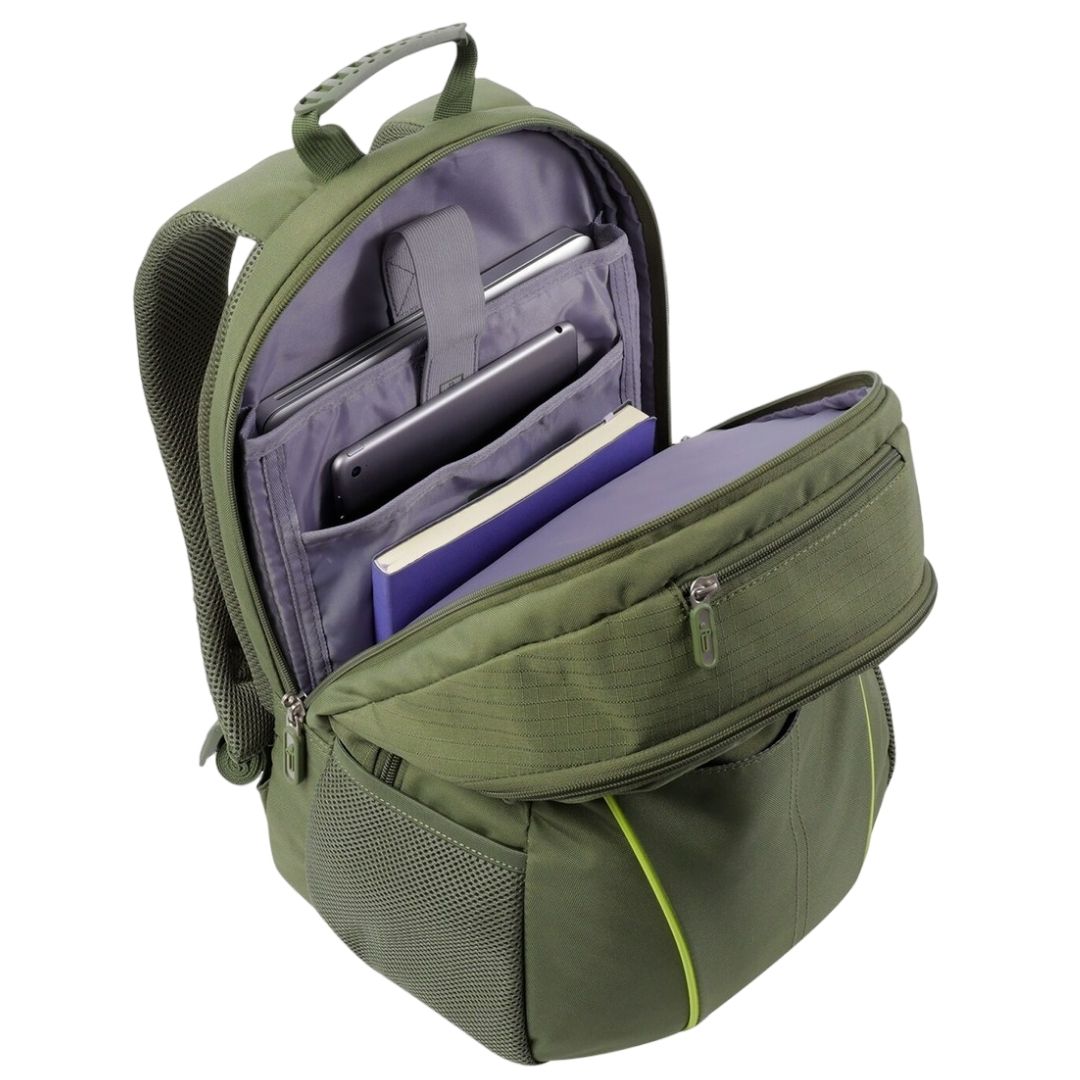 Totto Cambri Backpack for Laptop 15.4  - Dark Green