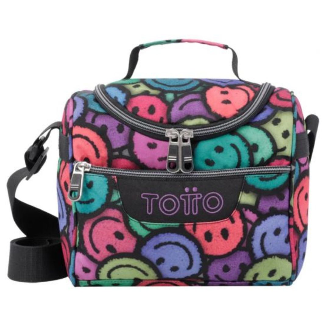 Totto Thermal Lunch Box Pizarra - Emojis