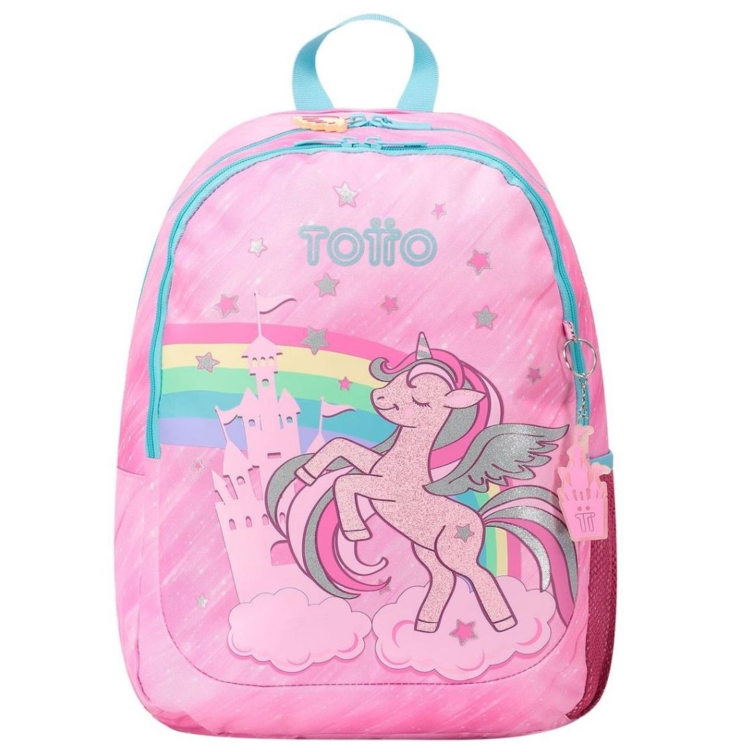 Totto Fantasy Medium School Backpack - Pink