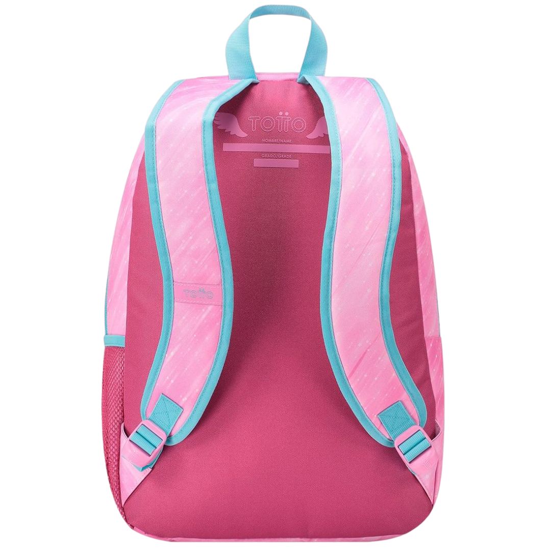 Totto Fantasy Large School Backpack - Pink