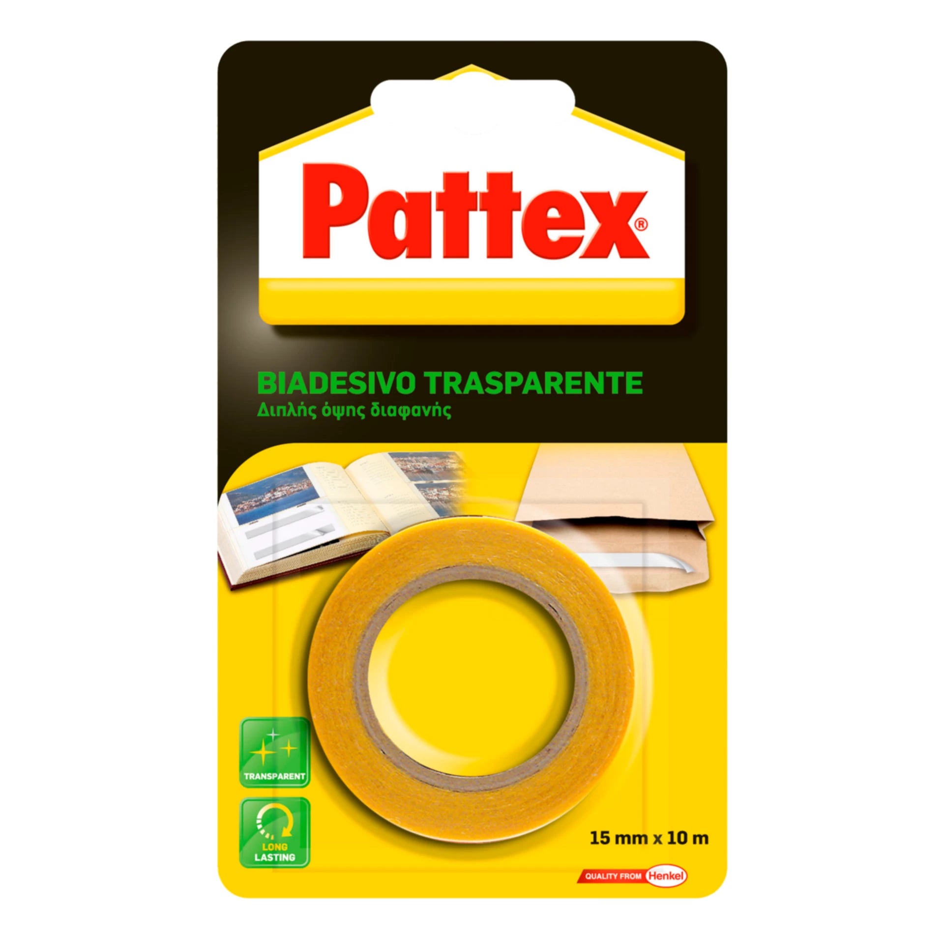 Pattex Double-Sided Tape 15 x 10mm