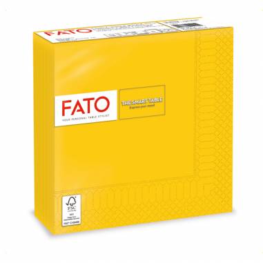 Fato Napkins 33x33cm - Yellow x50