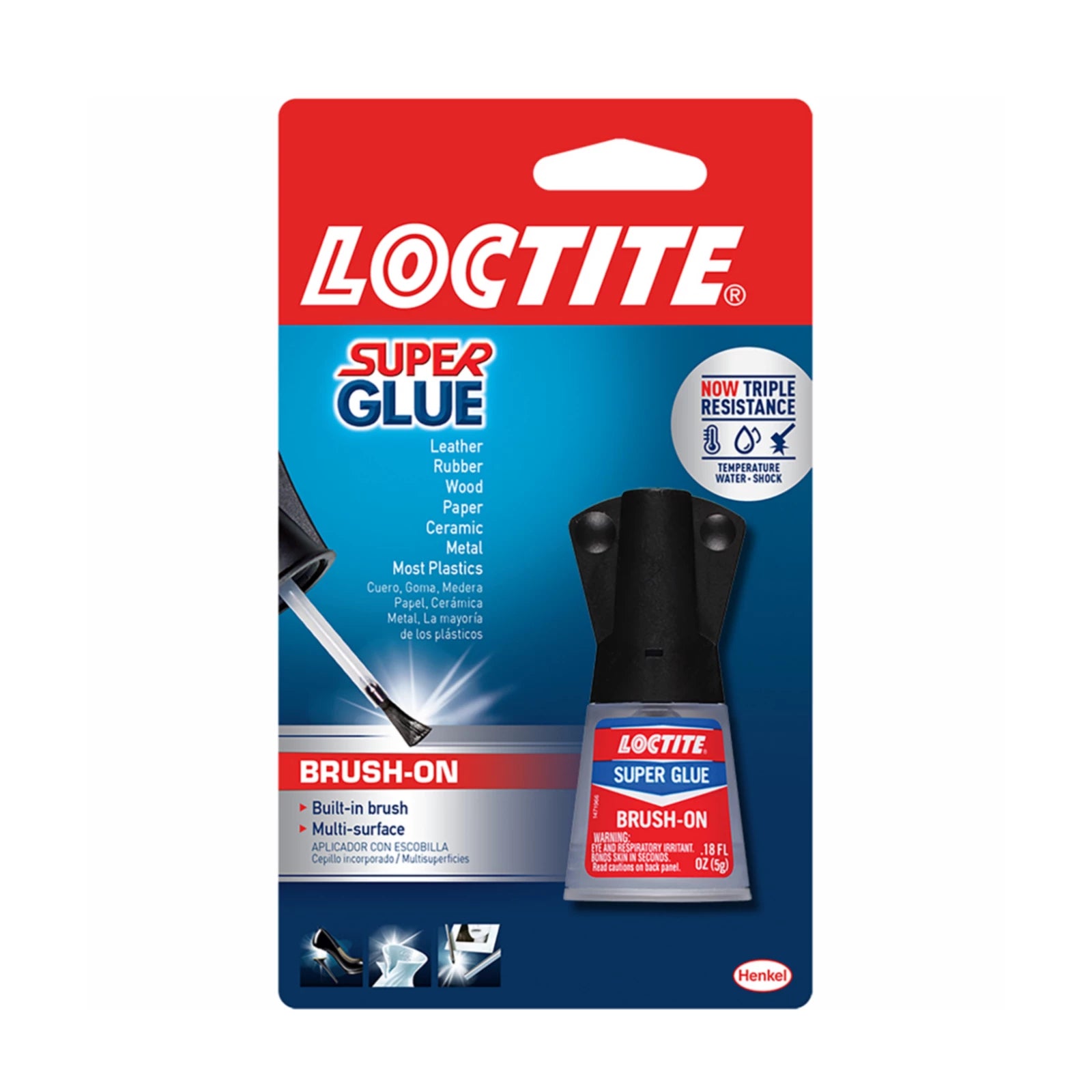 Loctite Super Liquid Glue with Brush -5g