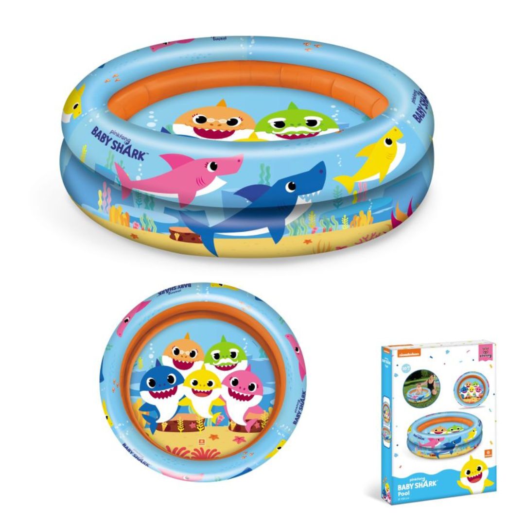 Mondo -16889 Pinkfong Baby Shark Toys-16889-Baby Swim Ring-Bouée de Mondo -16889 Pinkfong Baby Shark Toys-16889-Baby Swim Ring-Bouée de