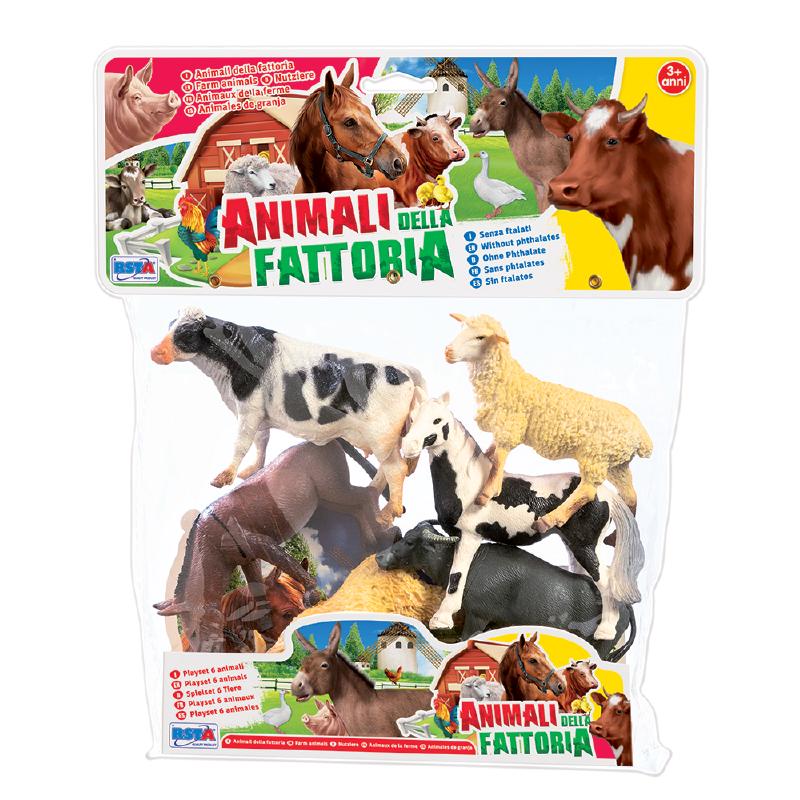 Farm Animals Playset (medium size)