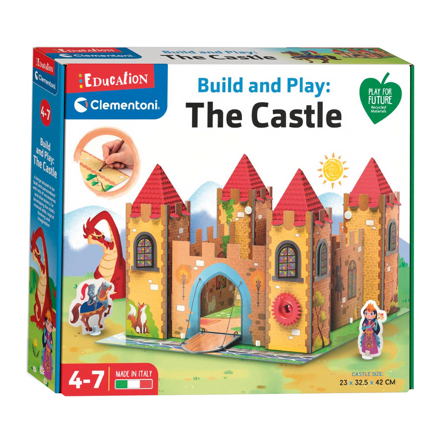 Clementoni Education - Build & Play Castle