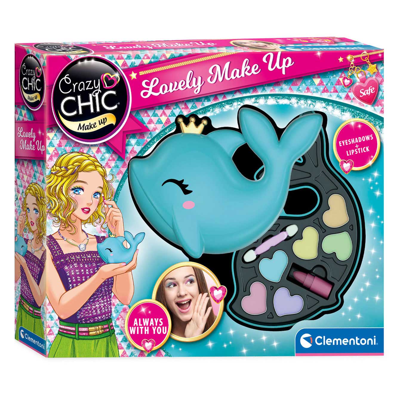 Clementoni Crazy Chic - Make-up Dolphin