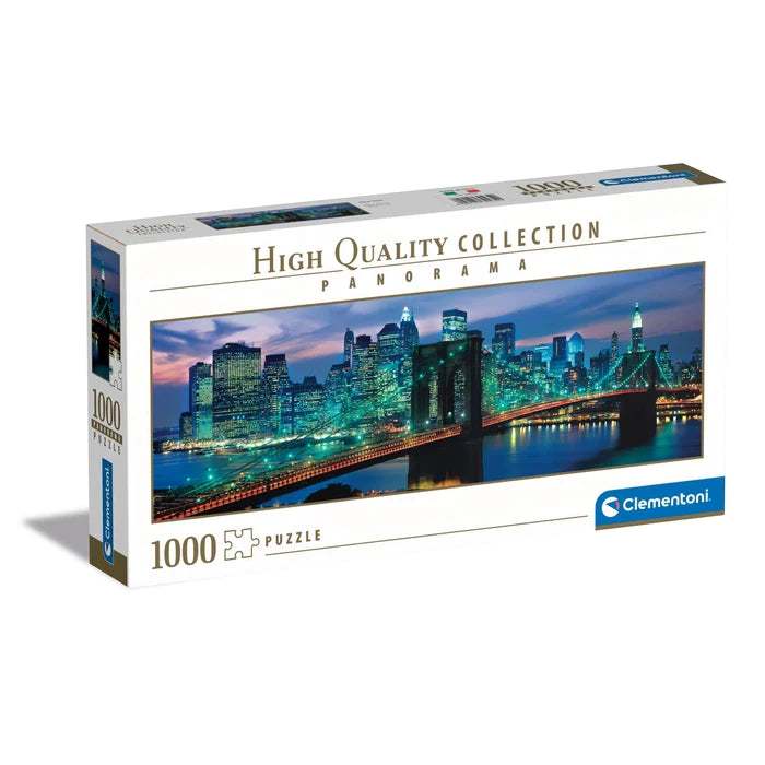 Clementoni Panorama Puzzle 'New York Brooklyn Bridge' - 1000pcs