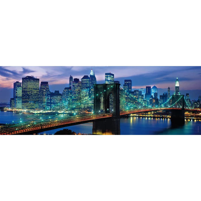 Clementoni Panorama Puzzle 'New York Brooklyn Bridge' - 1000pcs