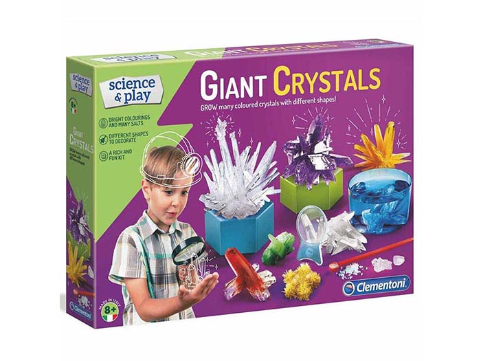 Science And Play Giant Crystals Laboratory 8+