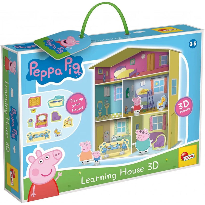 Lisciani Giochi - Peppa Pig's Learning House 3D