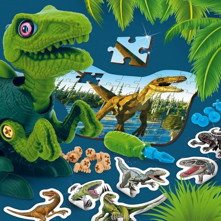 Lisciani Giochi - I'm A Genius Dino Stem Velociraptor