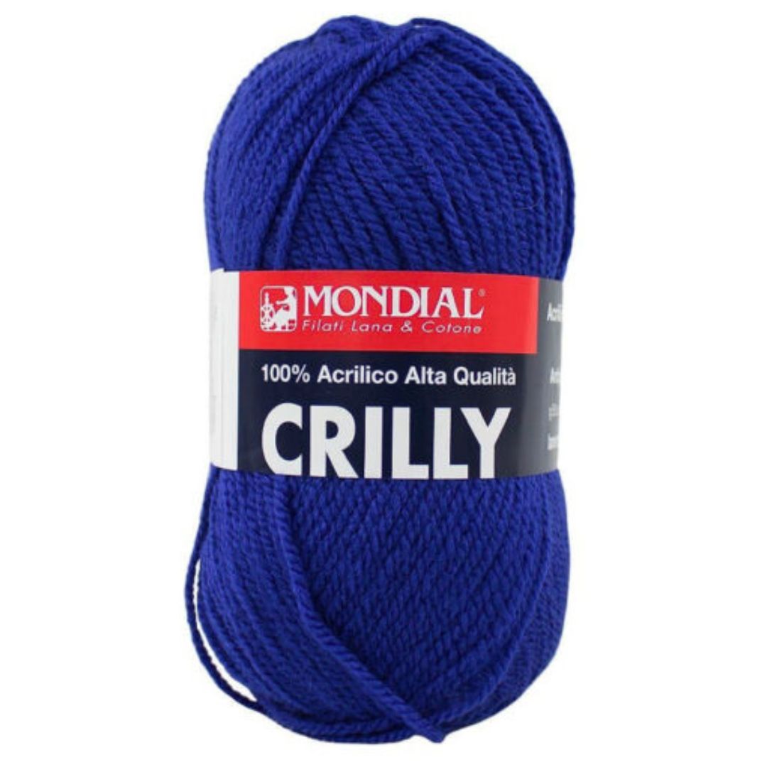 Mondial Crilly 100% Acrylic Wool - Blue