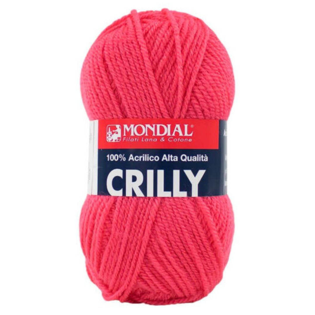 Mondial Crilly 100% Acrylic Wool - Coral Pink