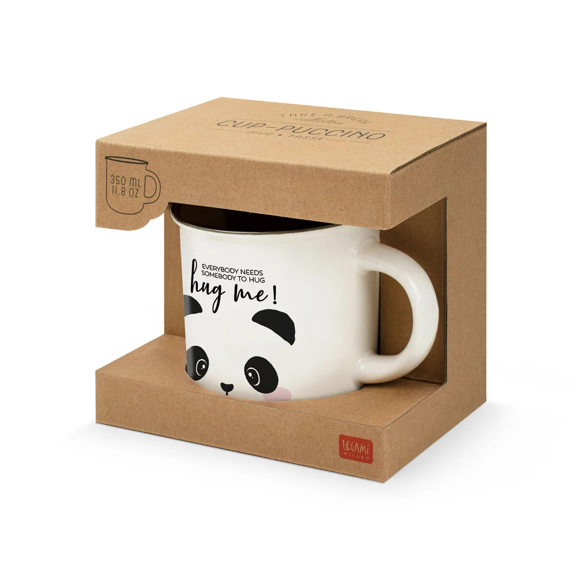 Legami Panda Porcelain cup - Cup-Puccino