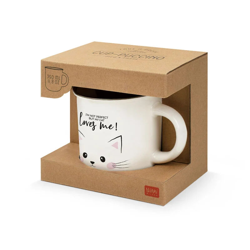 Legami Porcelain cup - Cup-Puccino - Cat