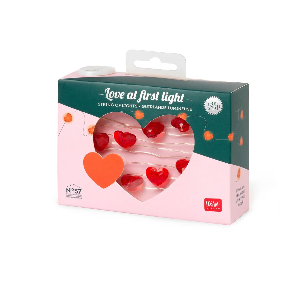 Legami - String of Heart-Shaped Led Lights