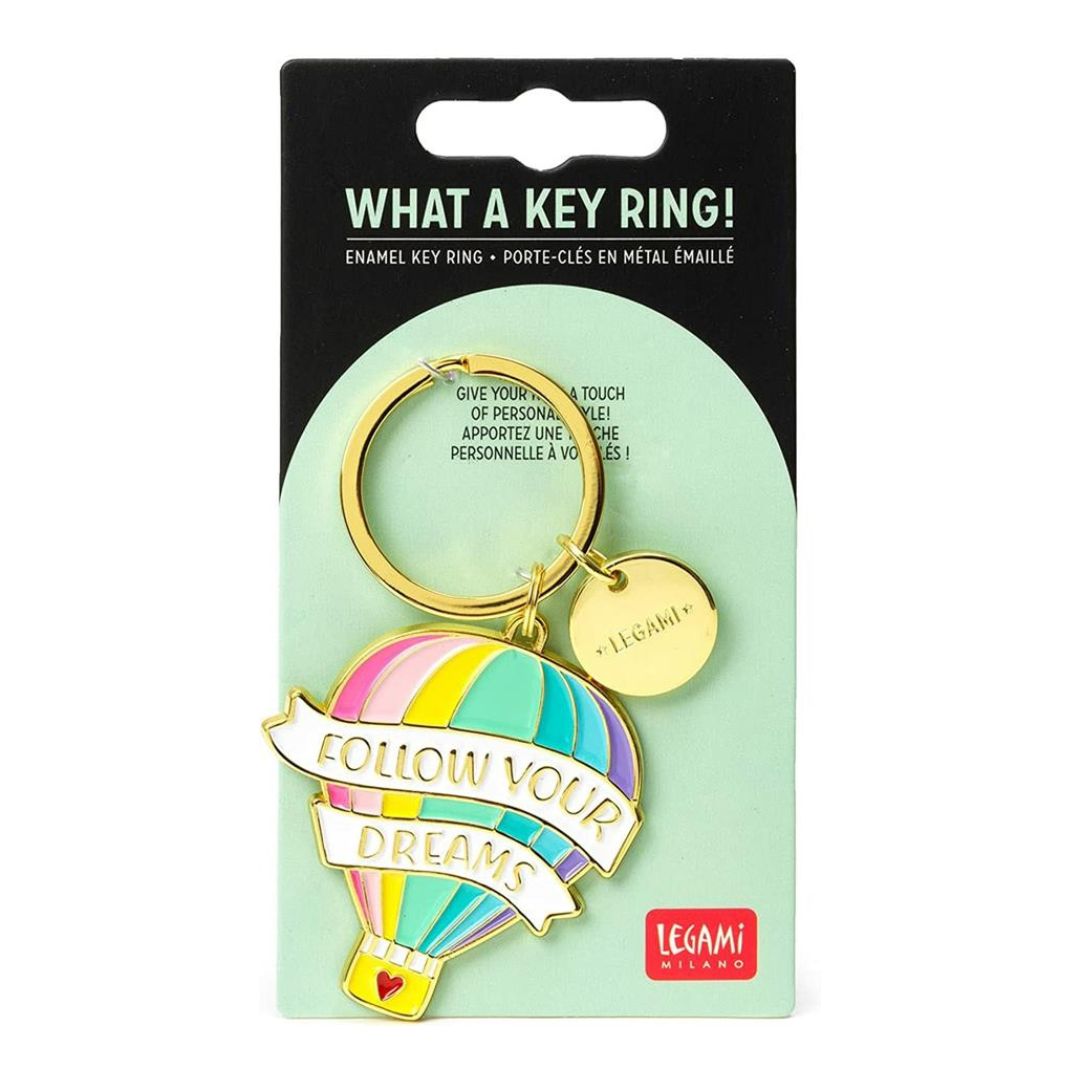 Legami Key Ring - Follow your Dreams