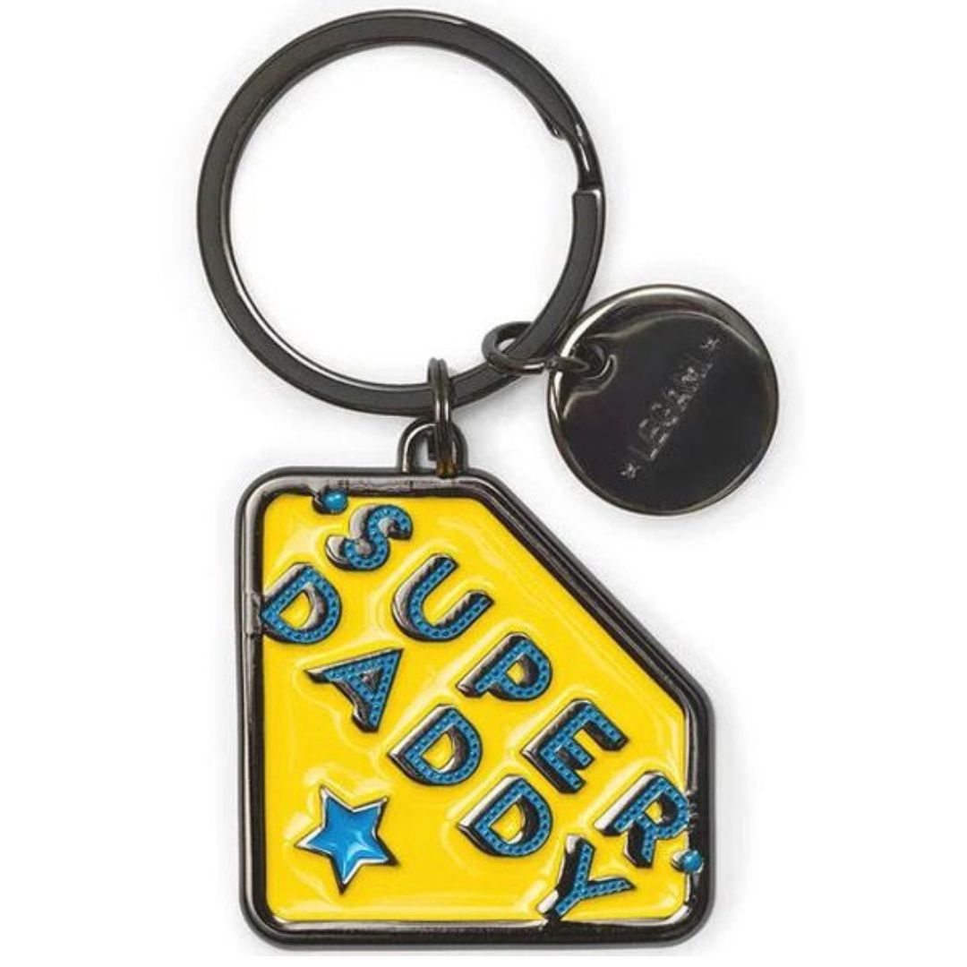 Legami Key Ring - Super Daddy